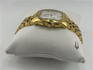 Bulova Accutron Accutron Oxford Watch Model 27B60 Gold- toned Stainless steel
